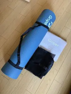 【未使用】ヨガマット 幅広　BIGサイズ　厚手