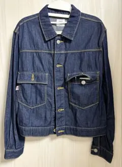 coen インディゴ デニムジャケット M