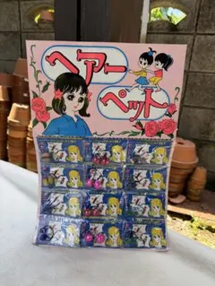 昭和レトロ　髪飾り　スリーピン　髪留め　フラワー　駄菓子屋　当時物 昭和レトロ 髪飾り スリーピン 髪留め フラワー 駄菓子屋 当時物