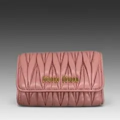 miu miu マテラッセ コインケース レッド チャーム | Mercari