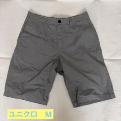 チェック柄 メンズショートパンツ　ユニクロ　Mのサムネイル