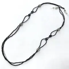 グラスコード(black)　※ネックレス変更OK