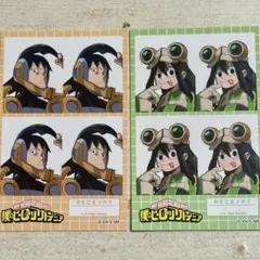 ‪꒰新品未使用꒱‬僕のヒーローアカデミア 証明写真風ステッカー 2枚セット