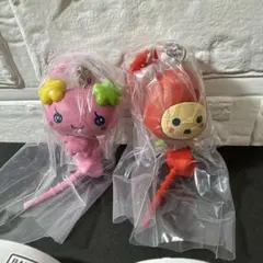 【新品】たまごっち カラフルマルチチャーム 2個セット いちごっち　ふらわっち