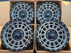 新品ナット付き！】NITRO POWER17インチ アルミホイール4本セット