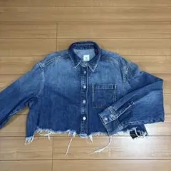 ZARA MAISON SPECIAL クロップドデニムジャケット XSのサムネイル