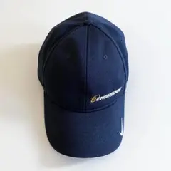 NIKE GOLF ナイキゴルフ 企業物 刺繍 ラウンドキャップ 紺 海外古着