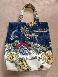 reyn spooner レインスプーナー ハワイアン柄トートバッグ