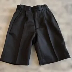 入学式　卒園式　半ズボン　黒色　110cm