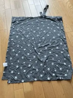授乳ケープ グレー 星柄 フリーサイズ