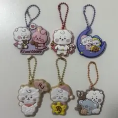 BT21 RJ キーホルダー ストラップ セット BTS JIN ジン バンタン