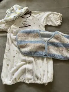 新生児ロンパース、50〜60、帽子ほか