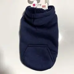 ネイビー フード付き犬服 Sサイズ　新品　未使用