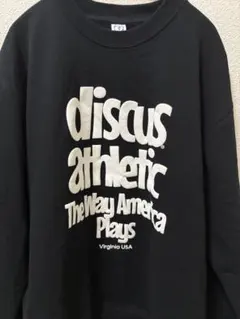 DISCUS ATHLETIC ブラック スウェット X-Large