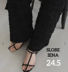 《超美品》SLOBEIENA フラットサンダル　24.5のサムネイル