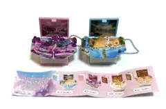 秒で世界　ファンタジーワールド　ビーチ　ガチャガチャ　カプセルトイ キーホルダー