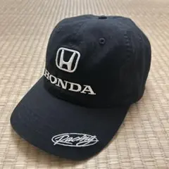 00s 90s 古着 HONDA Racing キャップ ブラック