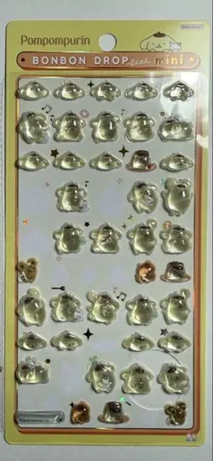 【正規品】 ポムポムプリン ボンボンドロップシール ミニ おすそ分け お裾分け