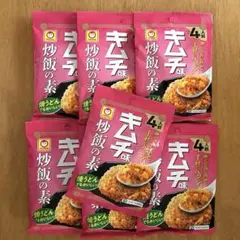 マルちゃん キムチ味炒飯の素 　　　　　　　　　　　　　　1袋4人前 × 7袋のサムネイル