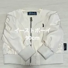 EASTBoy ホワイト 白 ブルゾン ジャケット アウター ジャンパー