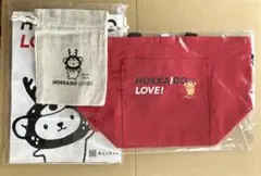 キュンちゃん　保冷バッグ・巾着・紙袋　✴︎ご希望の場合使いかけのステッカー付けますのサムネイル