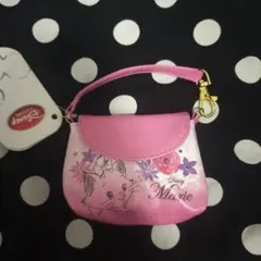 Disney マリー ミニポーチ ピンク おしゃれキャット マリーちゃん