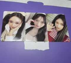 IVE <SECRET>封入トレカ3枚　イソ