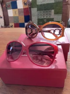 2点まとめて！Ferragamoフェラガモサングラス