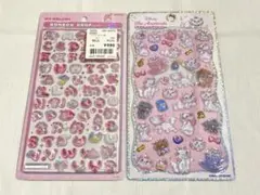 マリーちゃんプチドロップステッカー＆マイメロ文字ボンボンドロップシールのサムネイル