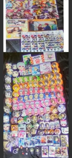 あんスタ グッズ まとめ売り 大量 缶バッジ アクリルスタンド など　180点 あんスタ グッズ まとめ売り 大量 缶バッジ アクリルスタンド など 180