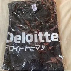 Deloitte デロイト　トーマツ Tシャツ 黒 新品未使用