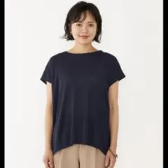 SHIPS Colors♡リネン タッチ フレア トップスのサムネイル