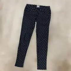 SPIRALGIRL★ ドット柄スキニーパンツ