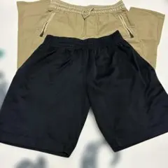 130cm長ズボン1 枚と半ズボン1枚