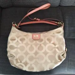 COACH シグネチャー ハンドバッグ 馬車ロゴ 12950 アクセサリーポーチ