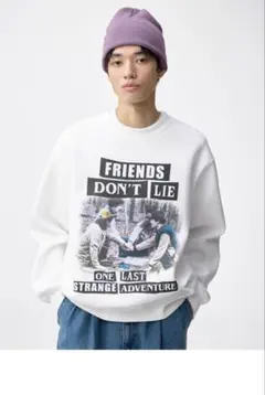 汚れ有　ストレンジャーシングス　GU スウェット