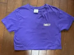 LOONEY TUNES トゥイーティー パープル Tシャツ Mのサムネイル
