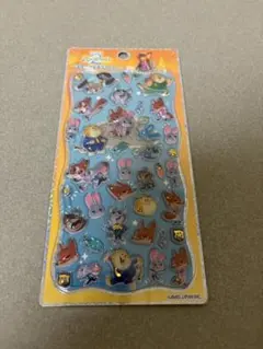 【正規品未開封】ズートピア プチドロップステッカー