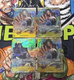 バーソロミュー　くま　シークレット　4枚 パラレルあり　青黄ハンコック