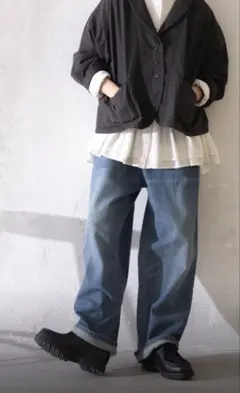 soulberry 店長がつくった、こなれ日和なデニムパンツ Lのサムネイル
