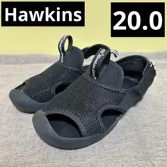 【Hawkins Sport】ホーキンス20.0cm キッズ サンダル ブラックのサムネイル