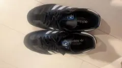 adidas SAMBA ブラック ホワイト スニーカーのサムネイル