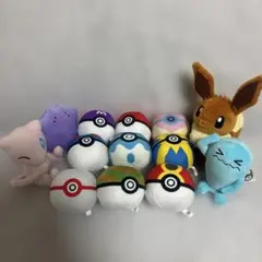 ポケットモンスター モンスターボール コレクションまとめ売り　13点　ぬいぐるみ