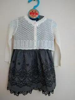 カーディガン付ジャンパースカート90cm