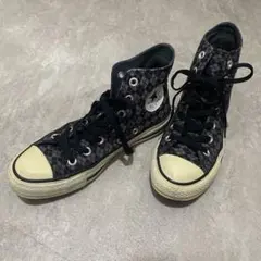 CONVERSE ALL STAR ハイカットスニーカー ブラック・チェック