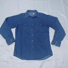80-90'S BIG MAC デニムウエスタンシャツ　USA製 M