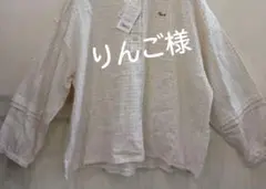 新品ノーザントラックチェックプルオーバーワイドシャツ
