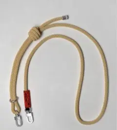 topologie 8.0mm Rope ショルダーストラップ　マスタード