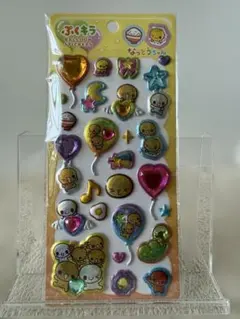 ぷくキラシール　なっとうちゃん