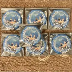 ころわん！　缶バッジ　デフォ　7点　ころん